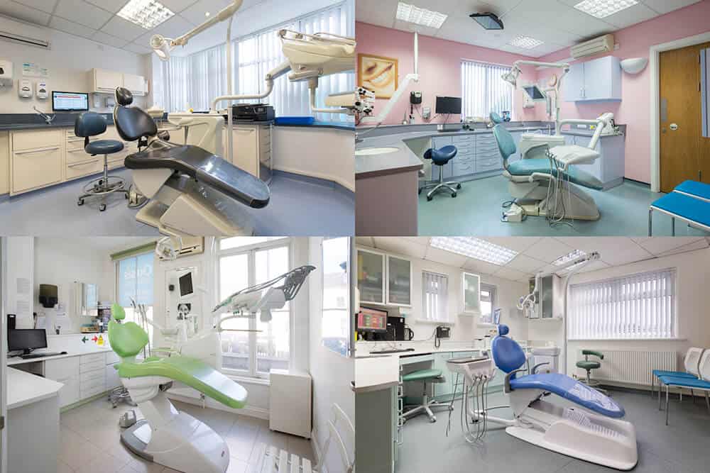 This is a selection of surgeries/interiors taken during the 7 weeks