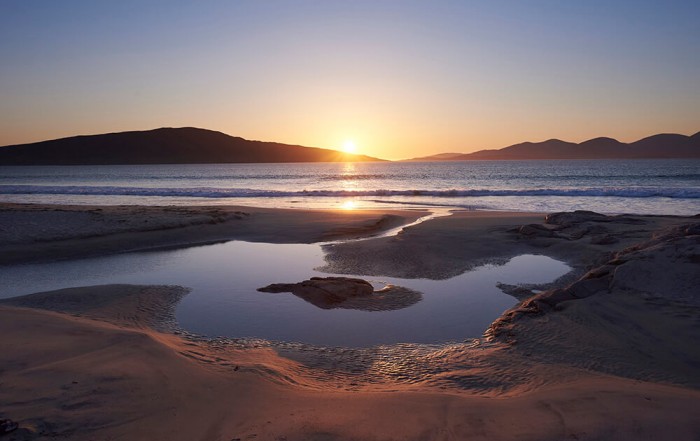 Glorious view of Luskentyre Beach in the Western Isles