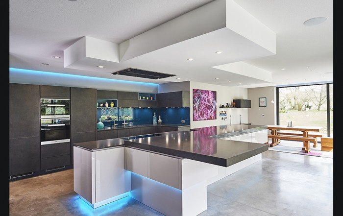 Interior for Kitchenology. This subject involved a lot of mixed lighting sources.