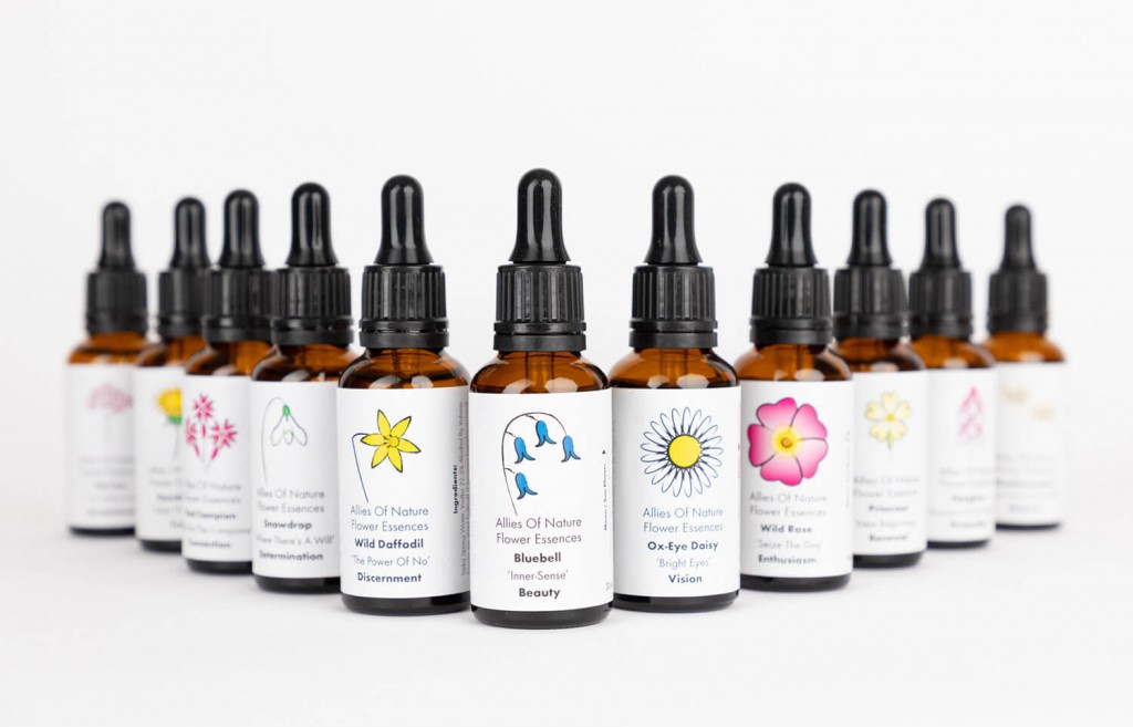 Product photograph of flower essences