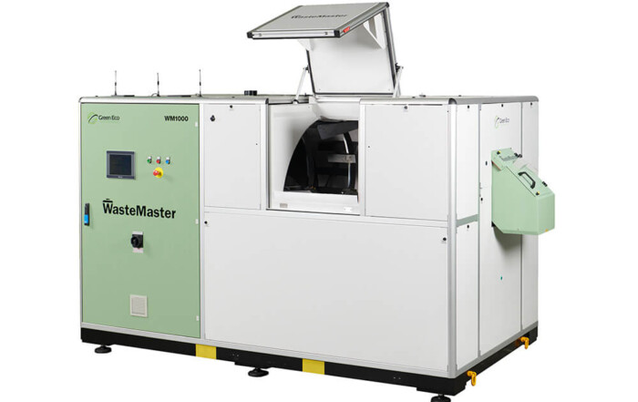 Photograph of the final industrial machine